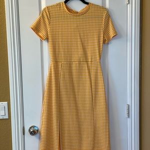 Zara Mustard Yellow Dress